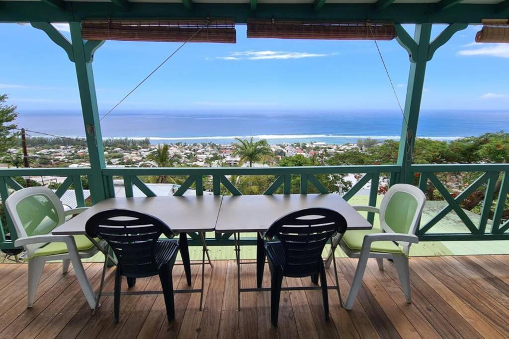 Chalet Sunset, Vue Panoramique Sur La Baie, Proche De Saint-Leu Et Ses Plages Exterior foto