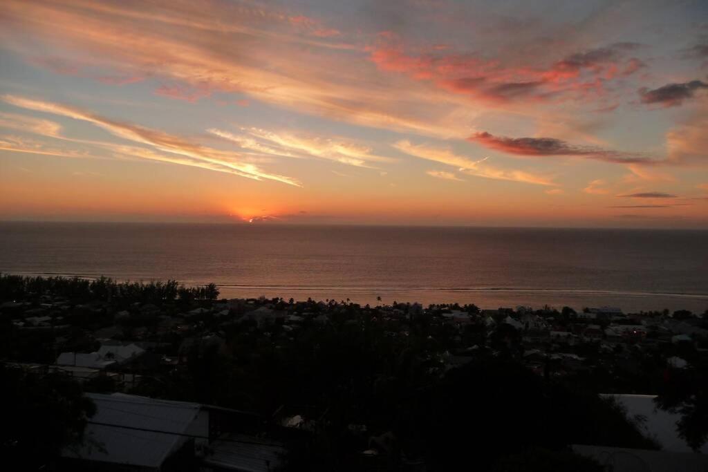Chalet Sunset, Vue Panoramique Sur La Baie, Proche De Saint-Leu Et Ses Plages Exterior foto